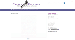 Desktop Screenshot of cannes-encheres.auction.fr