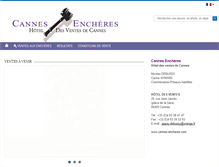Tablet Screenshot of cannes-encheres.auction.fr