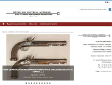 Tablet Screenshot of lefranc.auction.fr