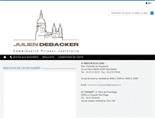 Tablet Screenshot of boulognesurmer.auction.fr