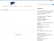 Tablet Screenshot of pays-de-fayence.auction.fr