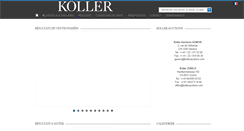 Desktop Screenshot of koller.auction.fr